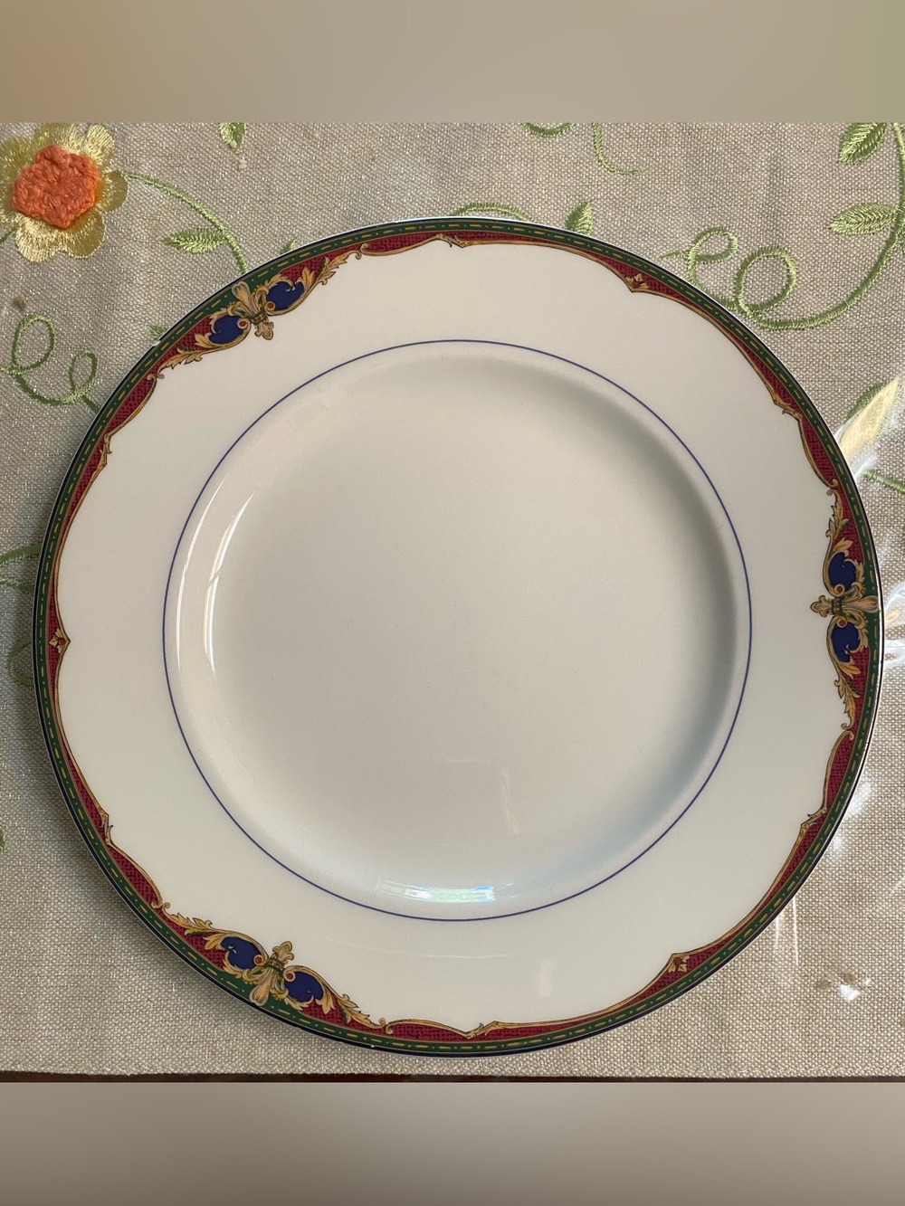 Mikasa Maxima Grimaldi Pattern CAM20 Dinner/Salad Plates set of 4 - Japan